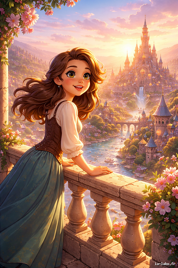 2️⃣ Style Disney – Conte moderne