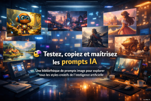 10 prompts IA image à tester gratuitement