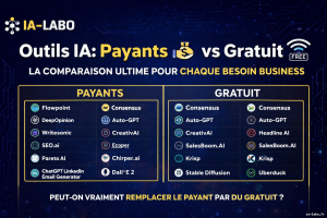Outils Intelligence Artificielle : Payants vs Gratuits