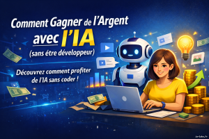 Comment gagner de l’argent avec l’IA (sans être développeur)
