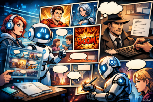 Créer vos pages de BD avec bulles grâce à l’IA