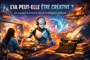 L’IA peut-elle être créative ? Art, musique et écriture