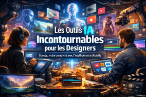 Outils IA création graphique pour designers