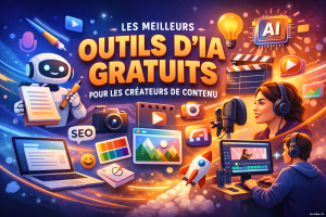 Meilleurs outils d’IA gratuits pour les créateurs de contenu